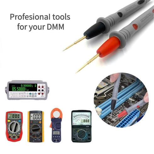 Multimeter Test Leads Universal Cable AC DC 1000V 20A 10A CAT III Measuring Probes Pen for Multi-Meter Tester Wire Tips...