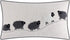 JWH Sheeps Pillow Cover Decorative Animal Embroidery Accent Pillow Case Lumbar Cushion Cotton Pillowcase for Sofa Couch Bed Living Room 12x20 Inch...