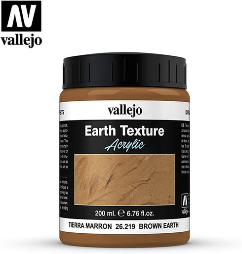Vallejo Brown Earth Gel, 200ml...