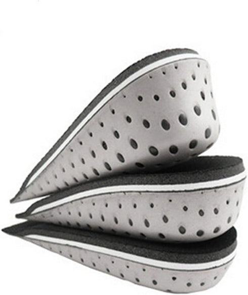 Guithia Memory Foam Invisible Height Increasing Insoles Height Elevator Insoles Heel Lift Shoe Pad 3.3CM...