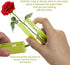Portable Rose Thorn Remover, Thorn Stripper Tool, Leaf Stripping Tool, Stem and Leaf Remover Tool Metal Flower Stripper for Outdoor Gardening Flow...