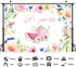 115 Pcs Let's Par Tea Party Supplies 5x3 FT Tea Time Photography Backdrop Floral Tea Balloons Arch Garland Kit for Teapot Teacups High Tea Themed ...