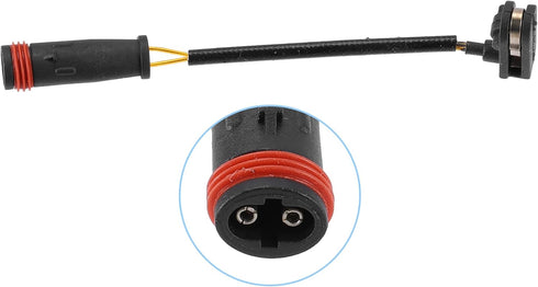 ACROPIX Car Brake Pad Sensor Front Rear Disc Brake Pad Wear Indicator Sensor Fit for Mercedes-Benz Sprinter 1500 - Pack of 4 Black...