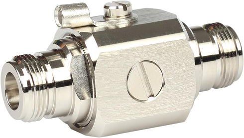 Lightning arrestor N Female to Female 50 Ohm Lightning Surge Protector with 90 V Gas Tube DC-3GHz...