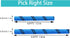 5.9 FT Dog Leash with Comfortable Padded Handle Reflective Material Leash for Large and Small Dogs, Navy Blue...