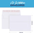 ACSTEP 50PACK 5 X 7 Envelopes, White A7 Envelopes Self Seal for Weddings, Invitations, Photos, Postcards, Greeting Cards Mailing,Baby Shower, Grad...