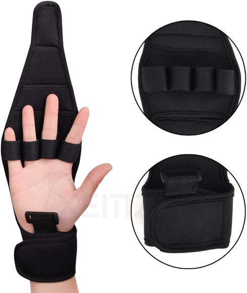 Fingers Support Training Brace, Stroke Rehab Arthritis Gloves, Thumb Wrist Injury Recovery Splint, Finger Separator Hand Orthotics Carpal Tunnel, ...