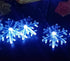 19ft /40LED Snowflake String Light String Outdoor Waterproof House Decorative Light String Interior Decoration,Decorative Snowflake Lights for Chr...