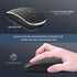 Wireless Mouse Chargeable Portable Silent Wireless Mouse USB and Type-C Dual Mode Wireless Mouse 3 adjustable DPI for Laptop, Mac, MacBook, Androi...