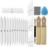 33 Pcs Blending Stumps and Tortillions Paper Art Blenders Drawing with Sandpaper Pencil Sharpener Extension Kneaded Eraser Rubbing Sponge for Stud...