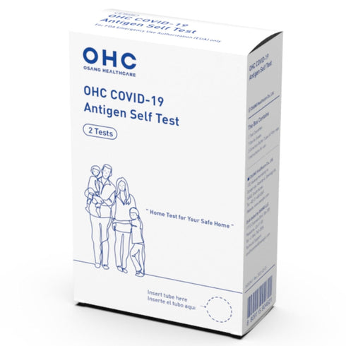 OHC Covid Tests For Home Rapid, 2 Tests Per Box, Result in 15 Minutes...