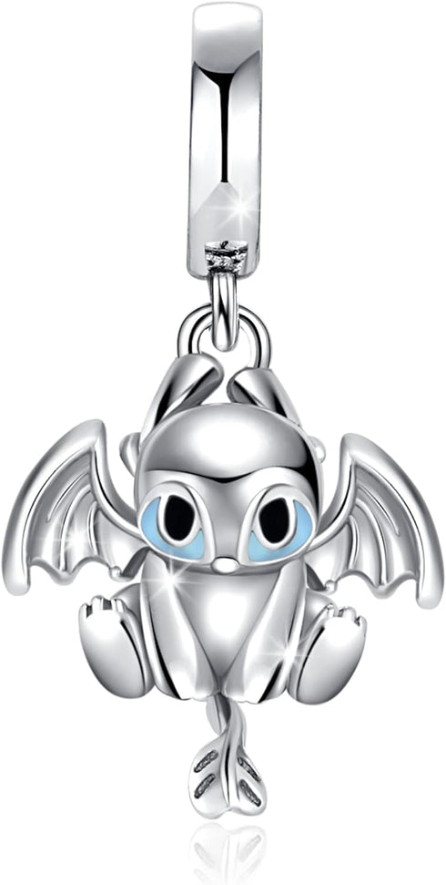 JAHN 925 Sterling Silver Charms, Halloween Charms, Compatible with Pandora Charms, Charms for Bracelets and Necklaces...