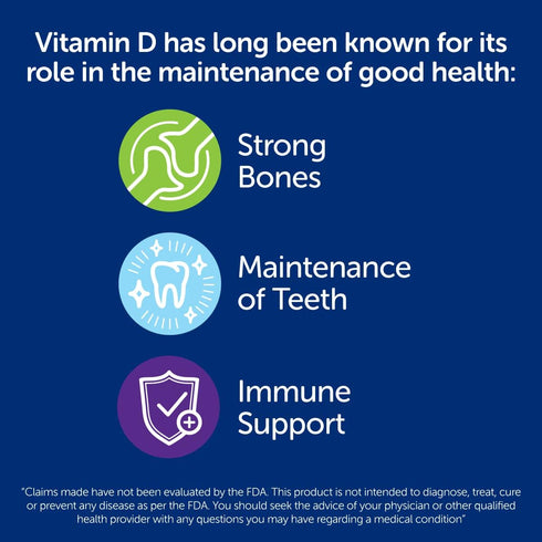 Ddrops Adults 2000IU 180 Drops - Liquid Vitamin D3 Supplement, Supporting Strong Bones & Immune System...