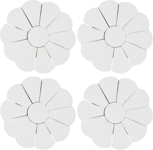 English Paper Piecing Template Set Flower Shape Grandmother's Garden Quilting Kit for Patchwork Beginners on Bags, Blankets, Pillowcases Handmade ...