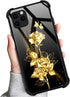 TnXee Case Compatible with iPhone XR Case, Golden Butterfly Rose Flower Case for iPhone XR Cases for Man Women Gifts Pattern Design Case......