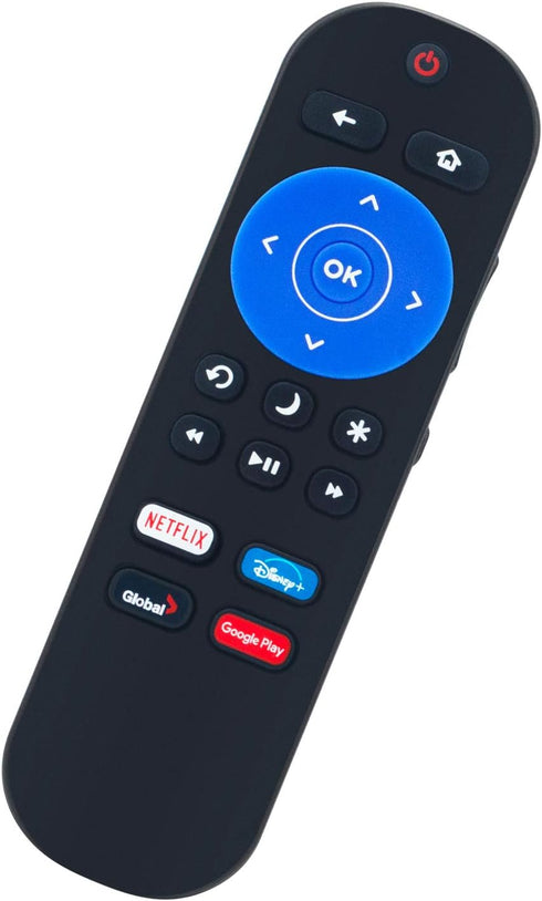 Replacement Remote Control Applicable for Hisense Roku TV 55R8F 43R6090G 65R8F 43H4030F1 50R7E 32H4F H6570G 75H8G 65R6090G 58R6E 55R6E3 50R6E3 50R...