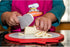 Curious Chef 3-Piece Nylon Knives for Kids - White & Green - Child Safe & Serrated Blunt Tip Chef Knives - Safe for Nonstick Pans...
