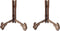 2PCS Plate Stand Foldable Plate Holder Jichimu Wood Easels Stands Multiple Purpose Display Stands (5 Inch)...
