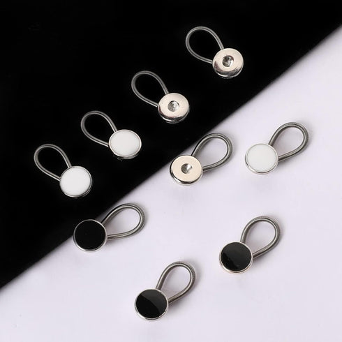 Clothing Button Extender,9 Pack Collar Extenders for Mens Shirts,Neck Button Extender Metal Extension Buckle for Dress Shirt Comfortable Tie Colla...