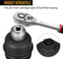 EWK 27mm Low Profile Oil Filter Socket, Fuel Filter Cap Removal Tool for Ford, Mercedes Benz, BMW, Mini, Citroen...