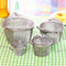 Chained Lid Spice Seasoning Bag Mesh Ball Shape Tea Filter Basket Infuser Tea Strainer Stainless Steel Kitchen Tools by Xiaolanwelc-Set of 4PCS...