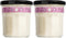 MRS. MEYER'S CLEAN DAY Aromatherapy Candle, 35 Hour Burn Time, Made with Soy Wax and Essential Oils, Peony, 7.2 Oz, Pack of 2...