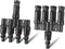 Solar Panel Connector Solar Y Branch 4 to 1 Solar Panel Splitter 4 Way 1000V Y Branch Solar Panel Parallel Connectors for Parallel Connection Sola...