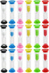 Sand Timer, KISEER 18 Pcs Colorful Hourglass Sandglass Sand Clock Timers Set 30sec / 1min / 2mins / 3mins / 5mins / 10mins for Brushing Children's...