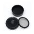Denture Case,Dental All-Ceramic Veneer Processing Box, Denture Veneer Processing Box Round Shape Reusable Black Denture Storage Box with Spare Pad...