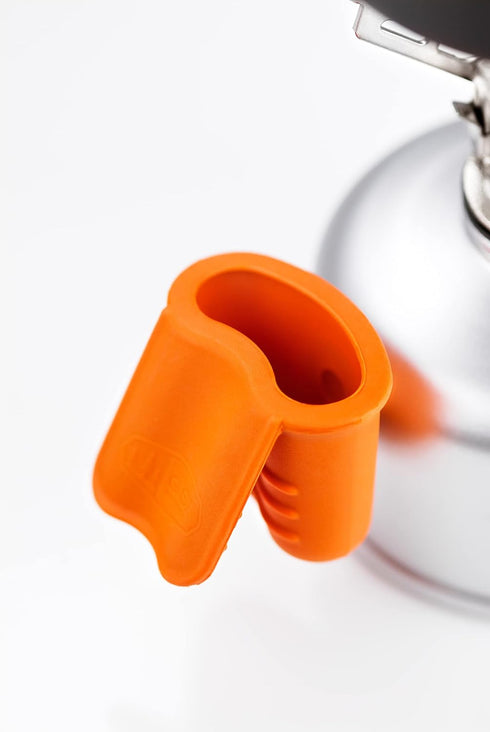GSI Outdoors MicroGripper - Heat-Resistant Non-Slip Magnetic Silicone Pot Gripper for Indoors & Outdoors - Orange, 2” inch...