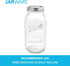 Jarware Cold Brew Coffee Maker and Tea Infuser Lid For Wide Mouth Mason Jars,Black...