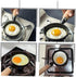 HOMSFOU Mini Omelet Pan Maifan Eggs Cooker Non Stick Skillet Pan Marble Frying Pan Pan Non Stick Pan Egg Pans Nonstick Earth Cookware Single Egg F...