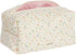 Umchichi' floral large cosmetic bag for Women, Travel Toiletry Bag, Large storage Bag, Travel Makeup Bag, Large Cotton Cosmetic makeup bag, Large ...