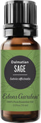 Edens Garden Sage- Dalmation Essential Oil- 100% Pure Premium Grade, Undiluted, Natural, Therapeutic, Aromatherapy, The Best for Candle, Laundry, ...