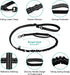 Philorn Bungee Dog Leash Heavy Duty 6-7FT Tactical Dog Leash, Adjustable Leash for Large Dogs That Pull with 2 Padded Traffic Handles, Reflective ...