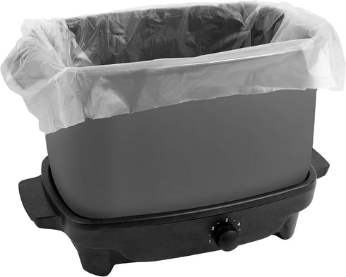 Slow Cooker & pot Liners Fits 5-6 Quarts, Large Pot Liners SIZE: 14'' x 18'' x 4'' Inches, 4" Gusset Bottom, Large Pot Liners, 20 pack...