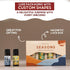 Folkulture Essential Oils for Diffuser for Home, Set of 4 Essential Oils Set, Diffuser Oils Scented, Essential Oils for Candle Making, Diffuser Oi...
