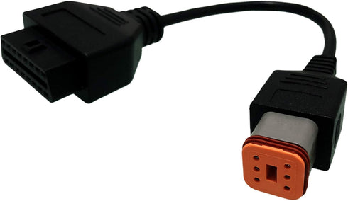 6 Pin to 16 Pin OBDII Adapter for Harley Davidson Motorcycles...