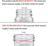 Amolliar Mason Jar Foaming Soap Dispenser Pump Lids, Rustproof Stainless Steel Lid Plastic Pump for Regular Mouth Mason Jar, Kitchen Bathroom Farm...