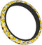 Sunflower Bee Steering Wheel Covers Universal Fit 15 Inches Neoprene Anti-Slip Car Wheel Protector for Women Girls...