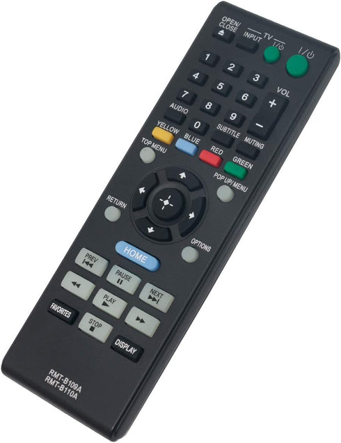 RMT-B110A Replace Remote Applicable for Sony Blu-Ray Player BDP-BX58 BDP-BX38 BDPBX58 BDPBX38 BDP-S580 BDP-S480 BDP-S280 BDP-S380 BDP-S483 BDP-S58...