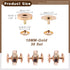 Wokape 30 Set Magnetic Button Sewing Clasps Snaps Fasteners (Gold-18MM-30Pcs) - 18mm Round Strong Magnetic Button Clasps Snaps Purse Handbag with ...