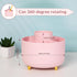 SKYDUE 360 Degree Rotating Desk Organizer, Dual-Purpose Pencil Pen Holder for Desk, Cute Rotating Desk Pen Organizer with 5 Slots, Art Supplies, P...