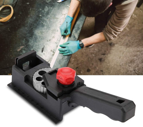 Drilling, 3-12mm Wood Dowel Straight Hole Adiustable Woodworking Drill Hole Jig, Dowel Hole,Woodworking Carpentry Positioner Locator Tool for Both...