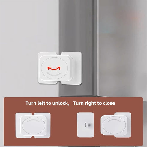 Multi Functional Drawer, Children's Safety Lock, Baby And Baby Anti Pinch Cabinet, Refrigerator Lock, Window Lock, Drawer Lock, No Punching Requir...