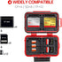 LYNCA 24 Slots Camera Memory Card Case Holder Water-Resistant Anti-Shock SD Card Case Holder Wallet for 8 SD Cards 4 CF Cards 12 Micro SD/TF Cards...