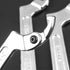 1-1/4 "-3" Coilover Spanner Wrench, Flat Head Adjustable Wrench Hook Type C Multifunctional Open-end Spanner Repair Shock Absorber Round nut Screw...