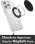 metisinno Magnetic Base Basic Compatible with PopSocket Phone Grips and iPhone MagSafe Cases, Black...