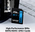 Lexar High-Performance 800x 256GB SDXC UHS-I Memory Card, C10, U3, V30, Full-HD & 4K Video, Up to 120MB/s Read, for Point-and-Shoot Cameras, Mid-R...