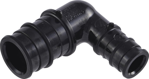 SharkBite 1/2 Inch x 3/4 Inch Expansion 90 Degree Reducing Elbow for PEX-A Pipe, Pack of 5, Plastic Plumbing Fittings, Poly Elbow Coupling for PEX...